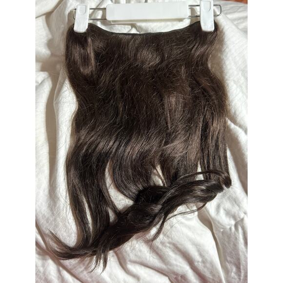 Hidden Crown Daydream 14 inch Halo Style Remy Hair #2 brown - Picture 3 of 7